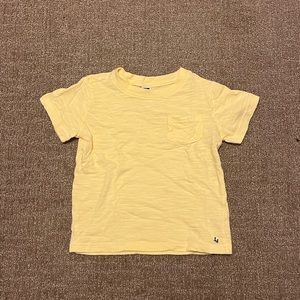 Janie & Jack Yellow Boy’s T-Shirt Cotton EUC